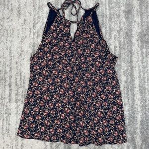 Francesca’s Collections floral tank top, size medium